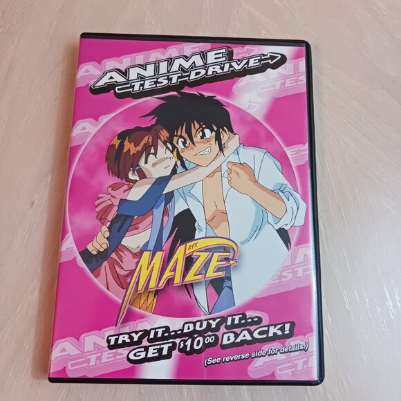 Central Park Media Anime Test Drive Maze + Slayers DVD Bundle - Picture 2 of 9